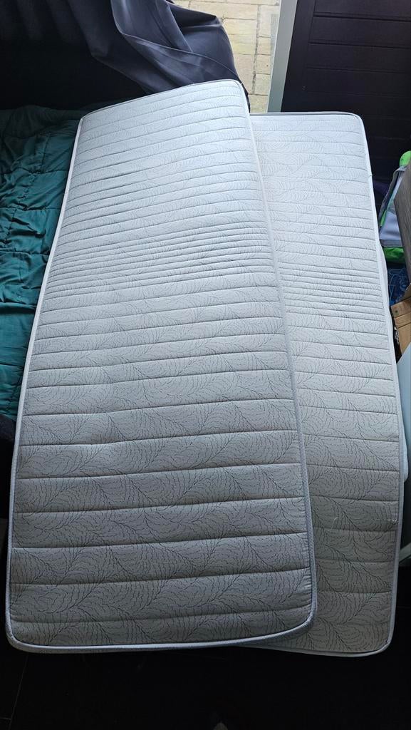 2x Matras 70x200cm - Ubica Latilit Schuimrubber, Ophalen, Gebruikt, Matras, 200 cm