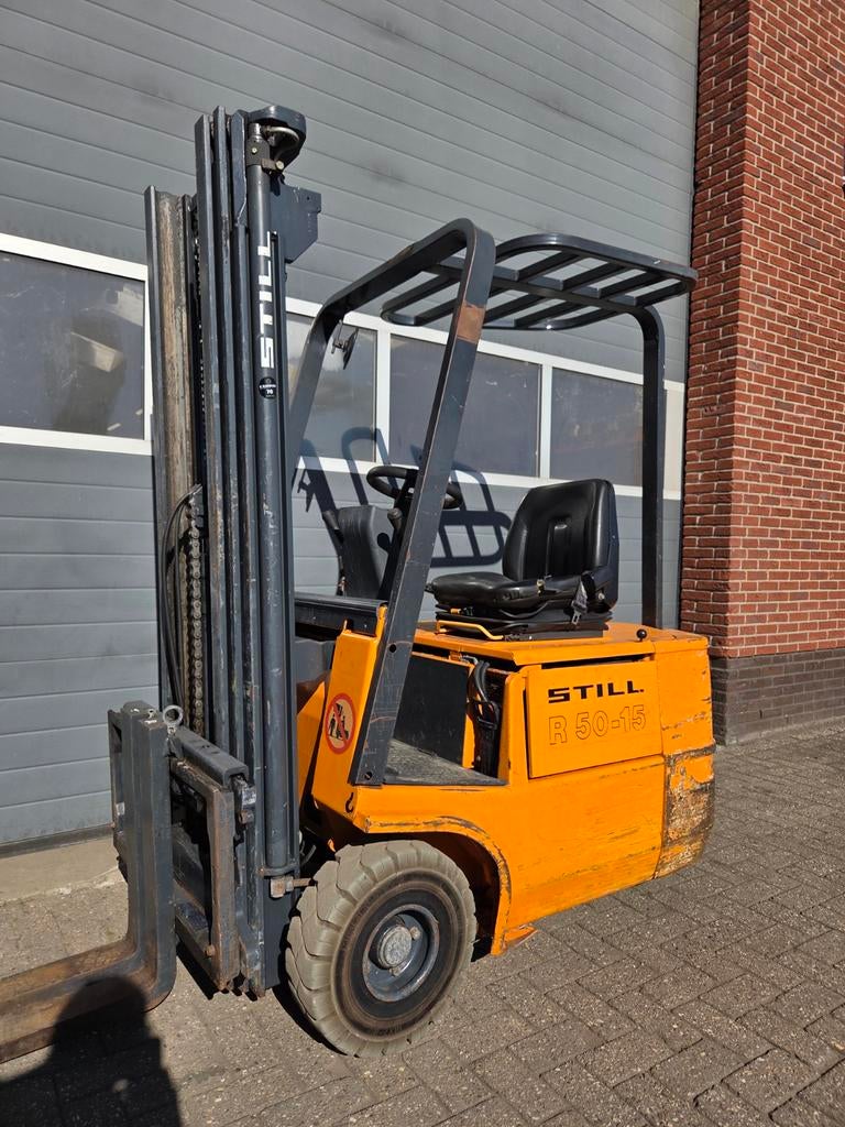 Heftruck Still R50-15 Triplex Sideshift 4200 mm 2000, 1000 tot 2000 kg, Ophalen of Verzenden, Elektrisch, Heftruck