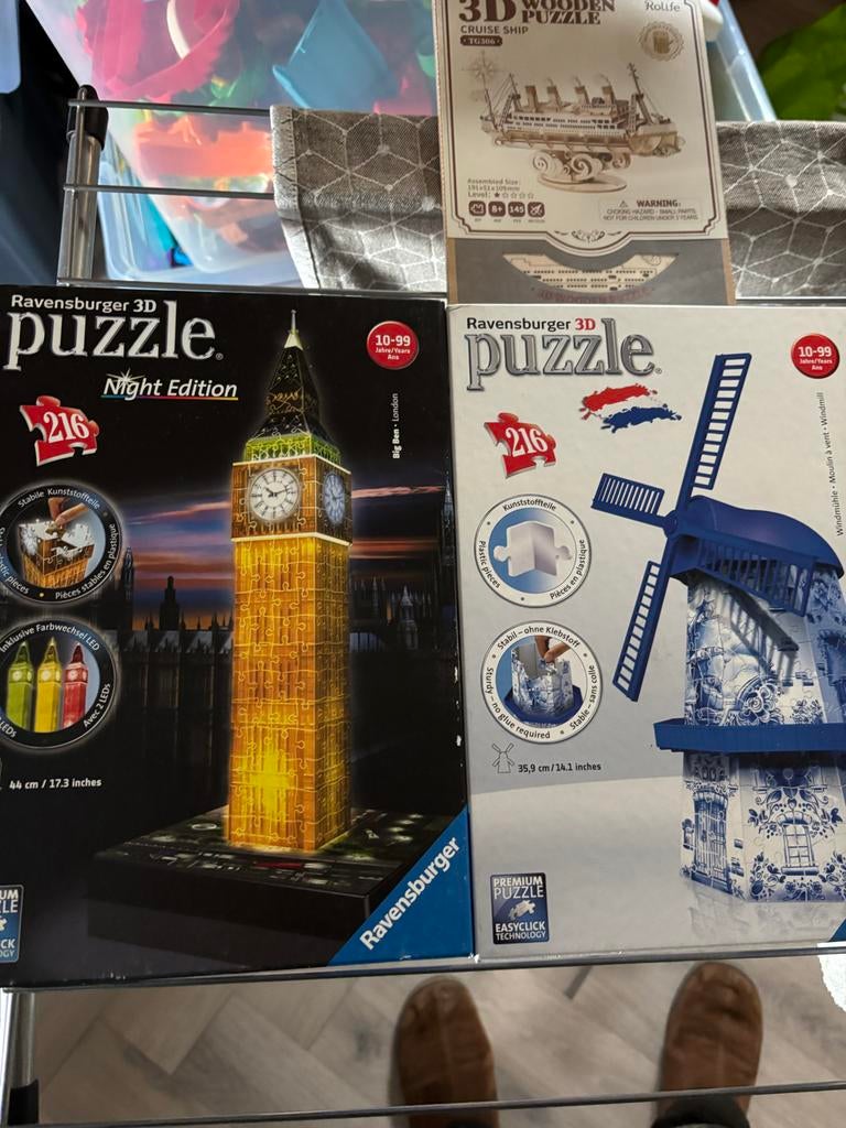 Diverse 3D puzzels, Ophalen of Verzenden, Nieuw, Rubik's of 3D-puzzel