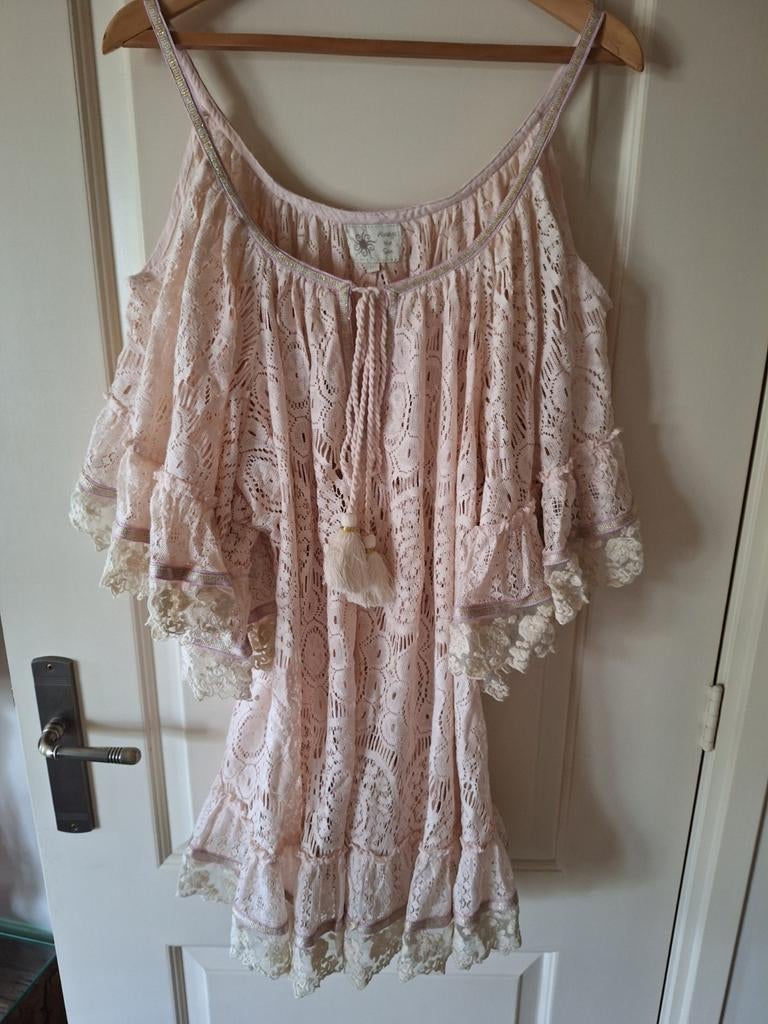 Always the Sun poederroze jurkje, Kleding | Dames, Jurken, Zo goed als nieuw, Maat 38/40 (M), Boven de knie, Ophalen of Verzenden