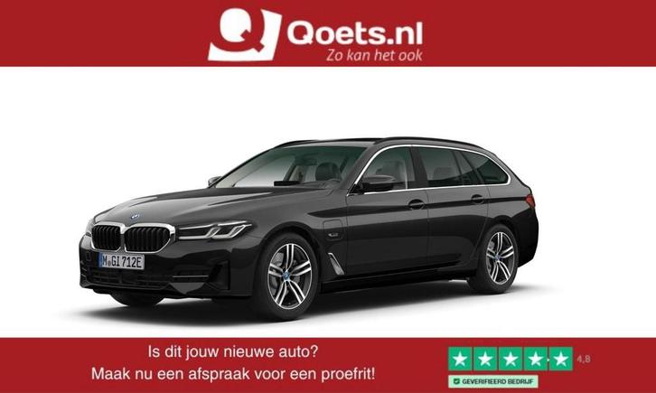BMW 5-serie Touring 530e xDrive Trekhaak - Panoramadak - Dri, Auto's, BMW, Bedrijf, Te koop, 5-Serie, 4x4, ABS, Achteruitrijcamera