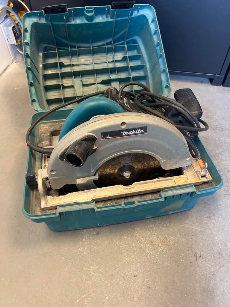 Makita 5903R Cirkelzaag 2000W - Gebruikt, Ophalen, Gebruikt, Cirkelzaag, 70 mm of meer