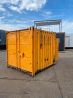 Zeecontainer 8ft met werkbank en rekken, Ophalen of Verzenden