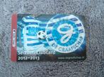 Seizoenclubcard. De Graafschap. 2012/2013  Oranje, Ophalen of Verzenden, Gebruikt, Overige binnenlandse clubs, Overige typen