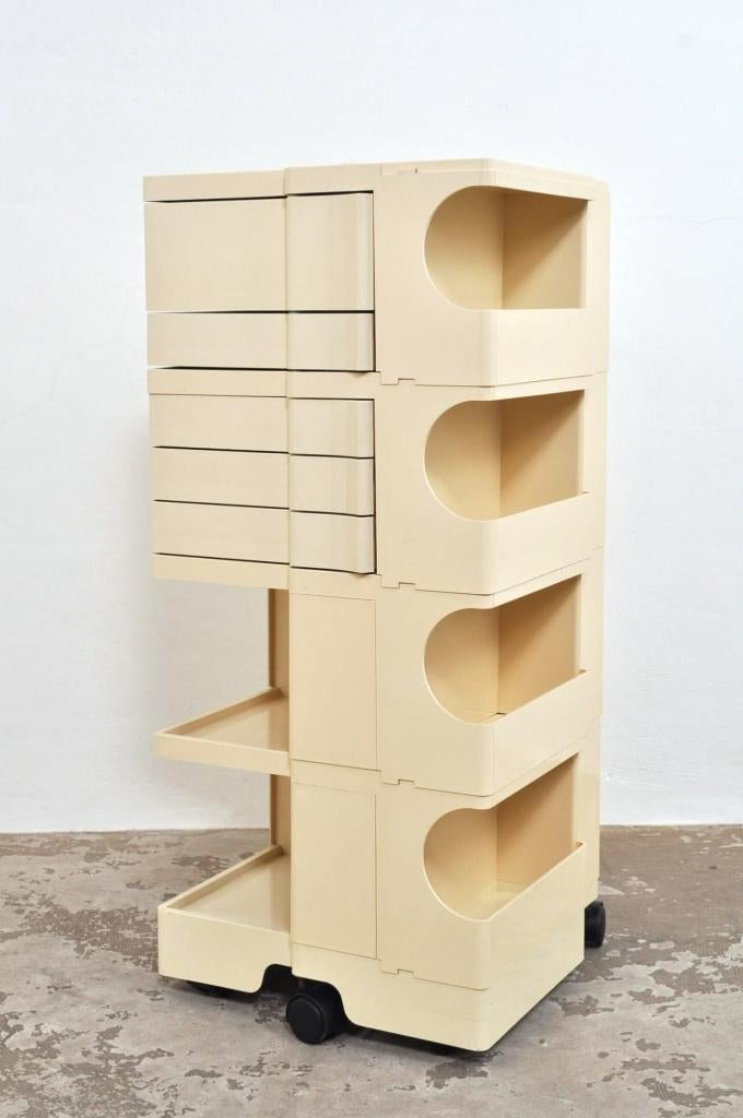 Vintage Joe Colombo Boby trolley icoon opberger 1970s, Ophalen of Verzenden, Gebruikt