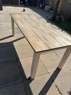 Eettafel, salontafel en bij zet tafel, Ophalen, Gebruikt, Rechthoekig, Hout