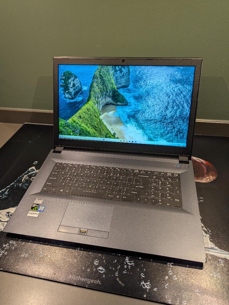 BTO 17” Gaming X-book | i7-Q | GTX1050 | 16GB | 512SSD | W11, Computers en Software, Windows Laptops, Met videokaart, Ophalen of Verzenden