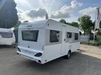 Knaus Sport 500 EU +mover+luifel+fietsendrager, Caravans en Kamperen, Rondzit, 7 tot 8 meter, Bedrijf, Knaus
