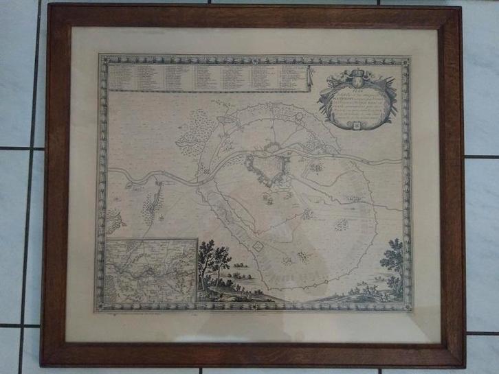 Kopergravure Beleg van Maastricht, Antiek en Kunst, Kunst | Etsen en Gravures, Ophalen of Verzenden