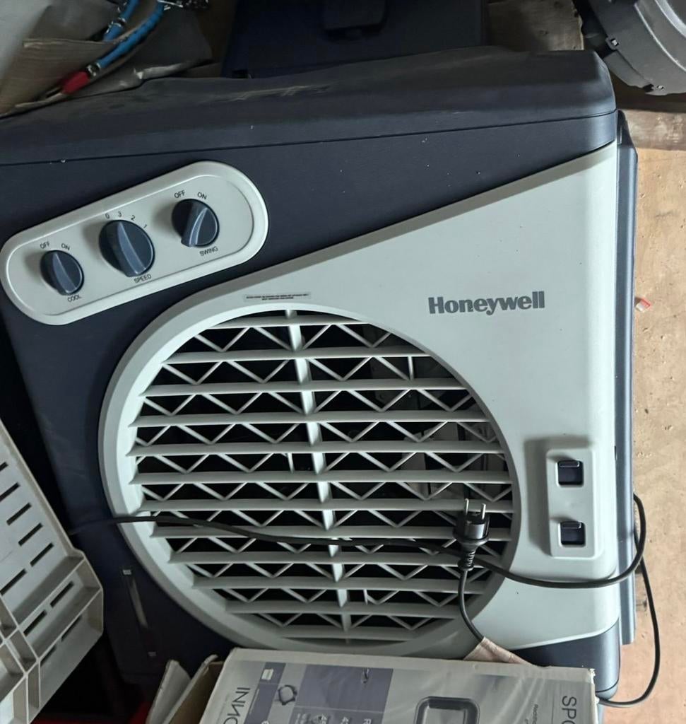 Honeywell CO60PM luchtkoeler, Gebruikt, 3 snelheden of meer, Ophalen of Verzenden, Koelen en Ontvochtigen
