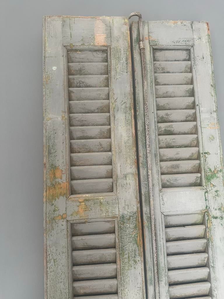 Oude louvre deuren/luiken, Ophalen, Gebruikt, Minder dan 80 cm, Binnendeur