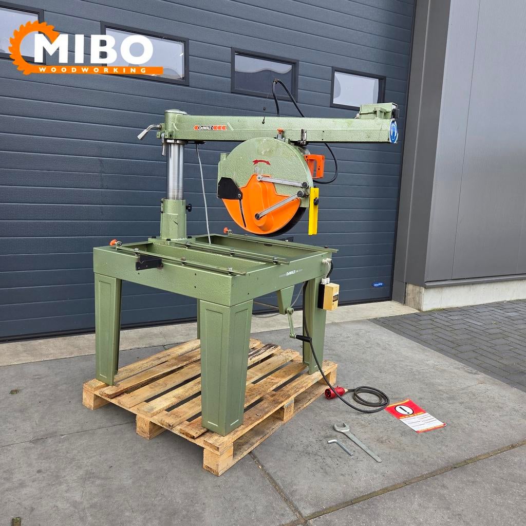 Dewalt afkortzaag lange arm 950mm ** 6pk motor Frontlift, Dewalt maggi stromab elu graule harwi, 70 mm of meer, Ophalen of Verzenden