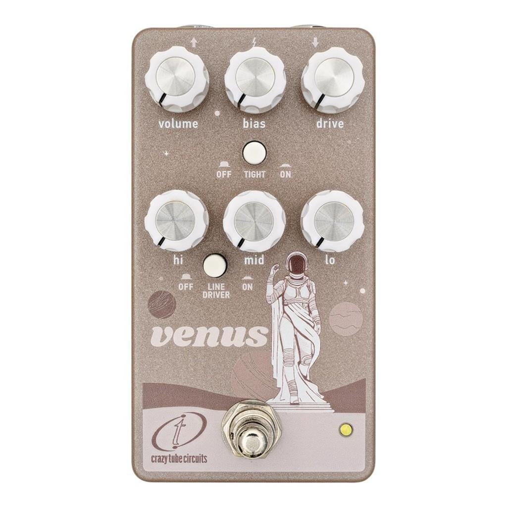 Crazy Tube Circuits Venus Real Tube Overdrive effectpedaal, Muziek en Instrumenten, Effecten, Volume, ., Nieuw, Ophalen of Verzenden