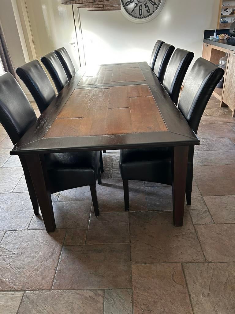 Eettafel, Ophalen, Gebruikt, Minder dan 4 stoelen