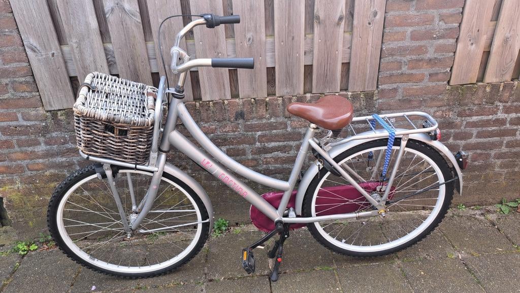 Mooie grijze Cortina U4 transportfiets – 26 inch, Ophalen, 26 inch of meer, Cortina U4 Transport, Versnellingen