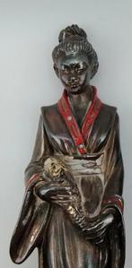 Vintage Italiaans sculptuur geisha A. Giannelli 1983, Ophalen of Verzenden
