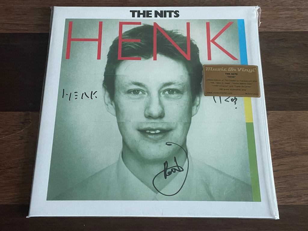 Vinyl LP The Nits Henk TRANSPARENT NUMBERED GESIGNEERD NIEUW, Ophalen of Verzenden, Nieuw in verpakking, 12 inch