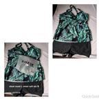 Shein tankini met tropische print nieuw, Overige typen, Ophalen of Verzenden, Gedragen, Groen
