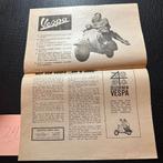 VESPA 1966 (#24) Bromfiets folder, Verzenden, Gelezen, Folder