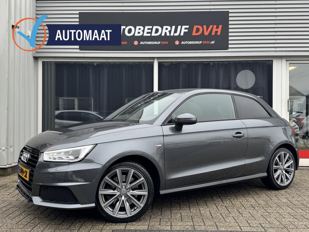 Audi A1 1.8 TFSI 192PK! S-LINE | SCHAALSTOELEN! | STOELVERW., Automaat, Euro 6, 4 stoelen, Leder