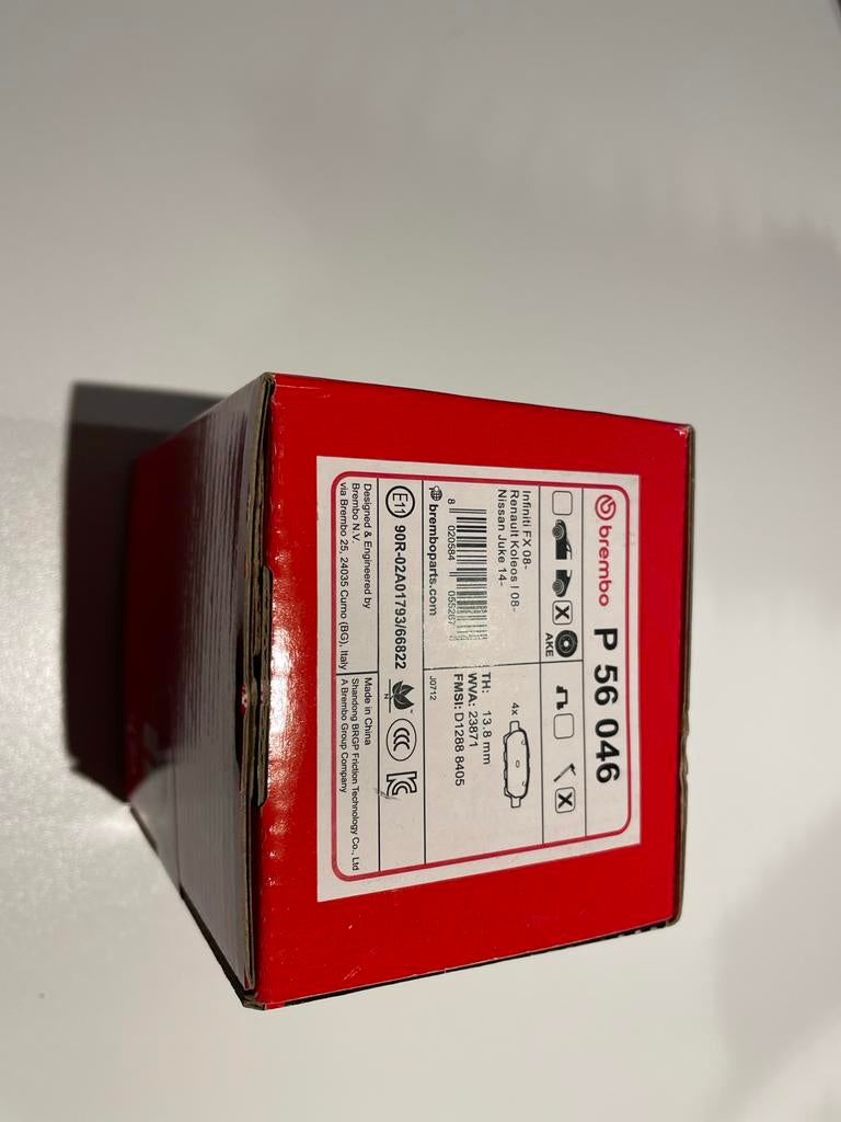 Nieuwe Brembo remblokken P56046 voor Infiniti/Renault/Nissan, Ophalen of Verzenden, Nieuw, Nissan