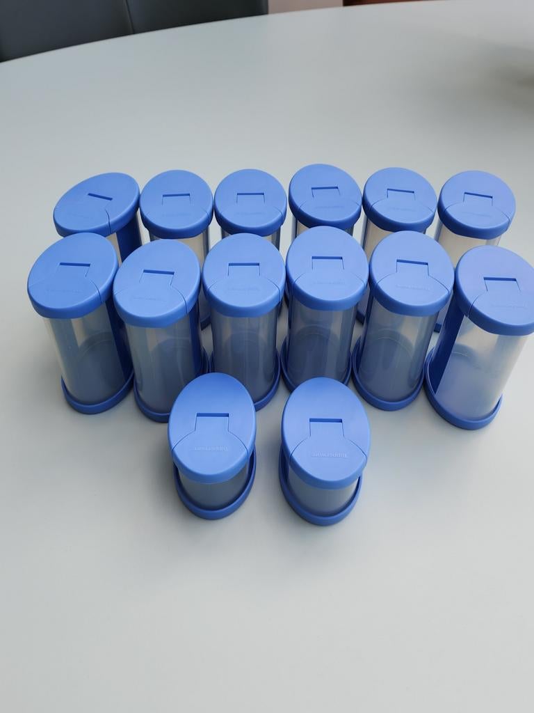 Tupperware kruidenpotjes - 2x 125ml, 12x 275ml, Huis en Inrichting, Keuken | Tupperware, Ophalen of Verzenden