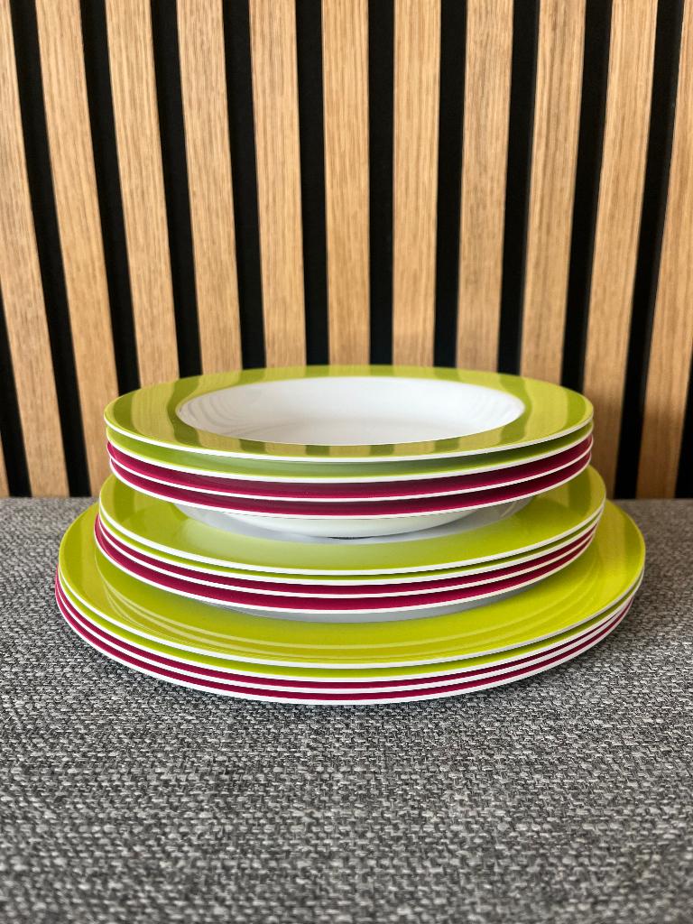 Mepal servies camping roze, Caravans en Kamperen, Kampeeraccessoires, Ophalen of Verzenden, Nieuw