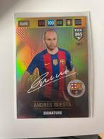 Andres Iniesta Signature Panini Adrenalyn XL FIFA 365, Ophalen of Verzenden, Zo goed als nieuw, Buitenlandse clubs, Spelerskaart