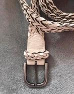 Miss Etam plus size riem wit gevlochten 95cm, Kleding | Dames, Grote Maten, Overige typen, Verzenden, Wit, Zo goed als nieuw