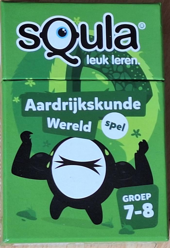 Squla spel, Hobby en Vrije tijd, Gezelschapsspellen | Kaartspellen, Drie of vier spelers, Ophalen of Verzenden, Zo goed als nieuw