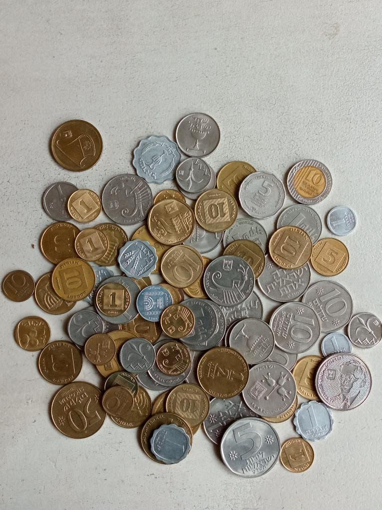 Israël lot munten., Ophalen of Verzenden, Midden-Oosten, Setje