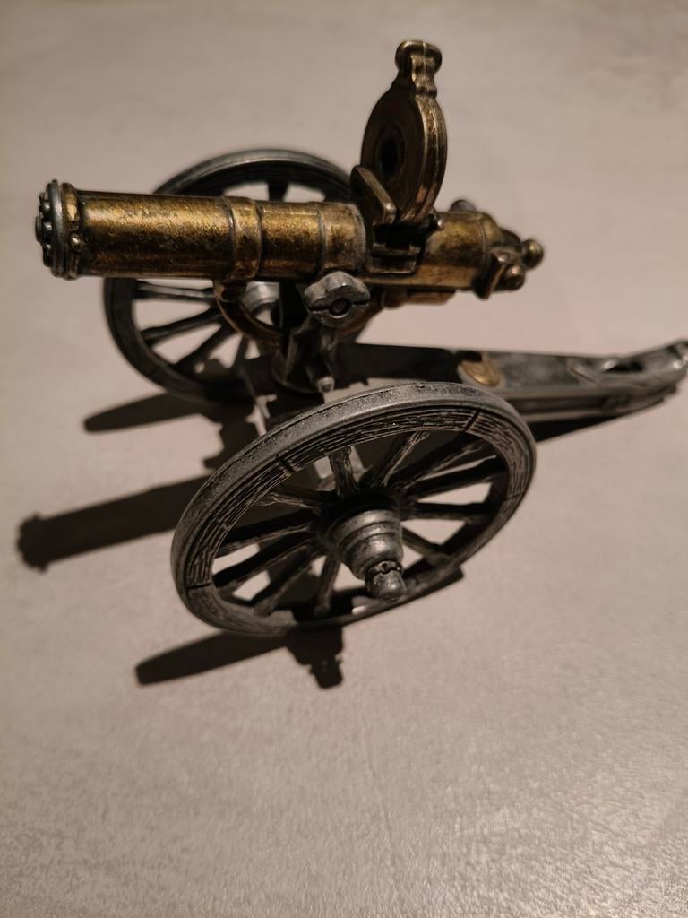 Metalen kanon/machinegeweer, Verzamelen, Militaria | Tweede Wereldoorlog, Ophalen of Verzenden, Landmacht, Nederland