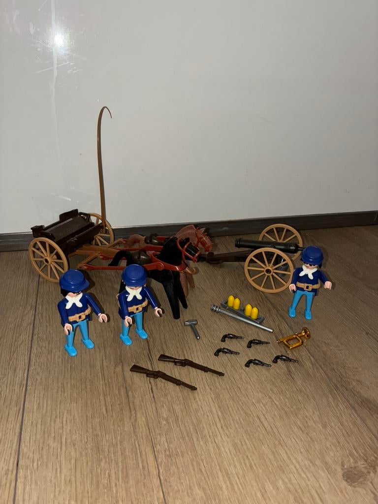 Playmobil 3729 vintage soldaten met kanonnen, Ophalen of Verzenden, Zo goed als nieuw