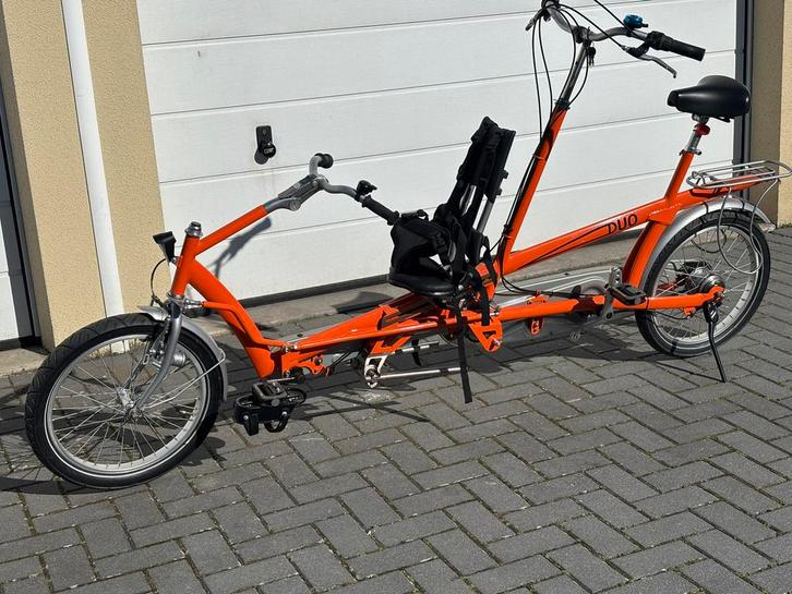 Ouderkind tandem Van Raam Duo in nieuwstaat., Fietsen en Brommers, Fietsen | Dames | Damesfietsen, Zo goed als nieuw, Overige merken