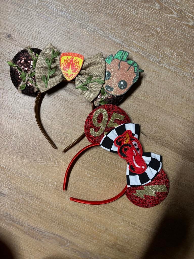 Disney Diademen: Guardians of the Galaxy & Cars, Ophalen of Verzenden, Zo goed als nieuw