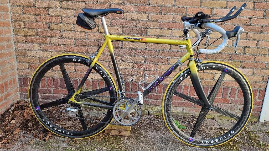 Racefiets Giant carbon., Ophalen, 28 inch, Gebruikt, Carbon
