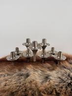 Vintage modulaire STOFF Nagel kandelaars, jaren '60, Antiek en Kunst, Ophalen of Verzenden