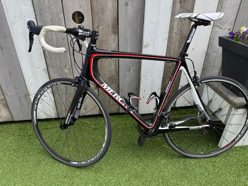 Eddy Merckx EMX-1 racefiets - Nieuwstaat, Fietsen en Brommers, Fietsen | Racefietsen, Carbon, Heren, Zo goed als nieuw, Meer dan 20 versnellingen