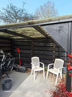 Zwarte houten overkapping - Ideaal voor tuin of terras, Ophalen