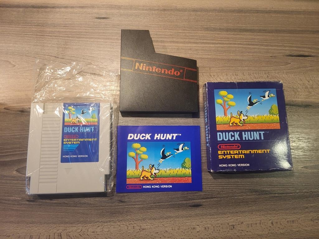 Orgineel ongespeelde Duck Hunt NintendoNES Hong Kong Version, Avontuur en Actie, 1 speler, Nieuw, Ophalen of Verzenden