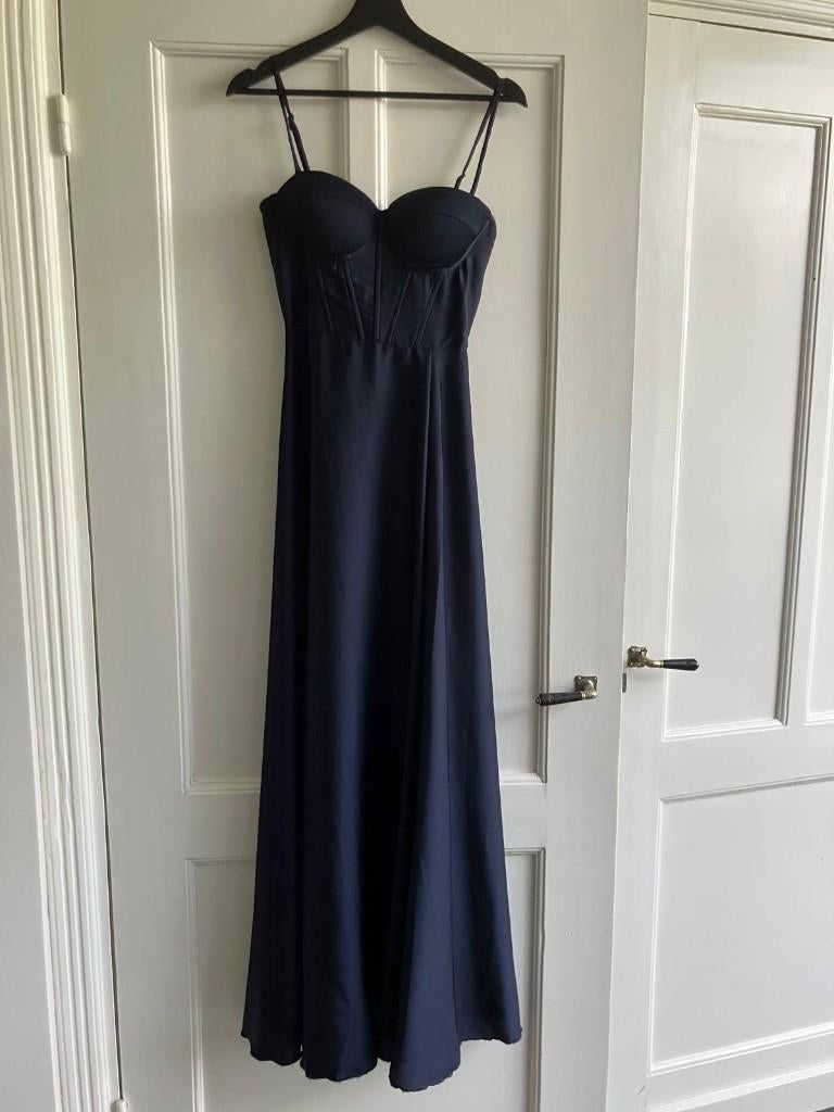 galajurk, Kleding | Dames, Gelegenheidskleding, Galajurk, Blauw, Ophalen of Verzenden, Maat 36 (S)