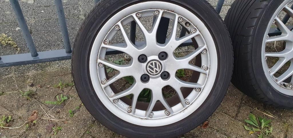 BBS RS 764 2-delige velgen 4x100 16 inch, Auto-onderdelen, Ophalen of Verzenden, 16 inch, Zomerbanden, Velg(en)