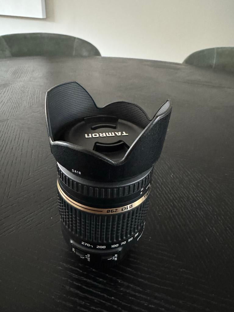 Tamron 18-270mm lens, Ophalen, Gebruikt, Telelens, Zoom