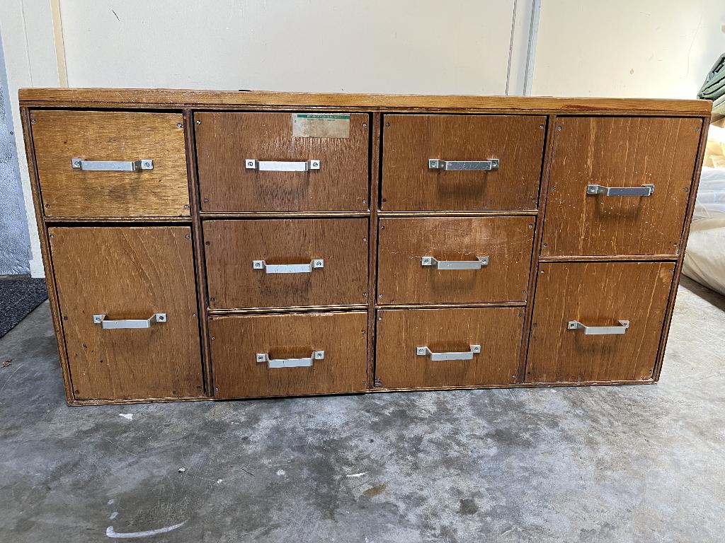 Houten ladekast voor camper of klussenbus, Huis en Inrichting, Kasten | Ladekasten, Ophalen, Gebruikt, 100 tot 150 cm, 5 laden of meer