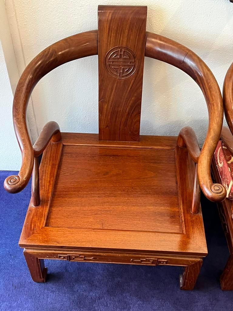 Chinese Stoel pair, Antiek en Kunst, Antiek | Meubels | Stoelen en Banken, Ophalen of Verzenden