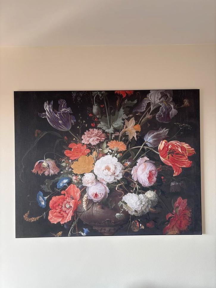 Prachtig bloemstilleven schilderij - Klassieke stijl, Antiek en Kunst, Kunst | Schilderijen | Klassiek, Ophalen