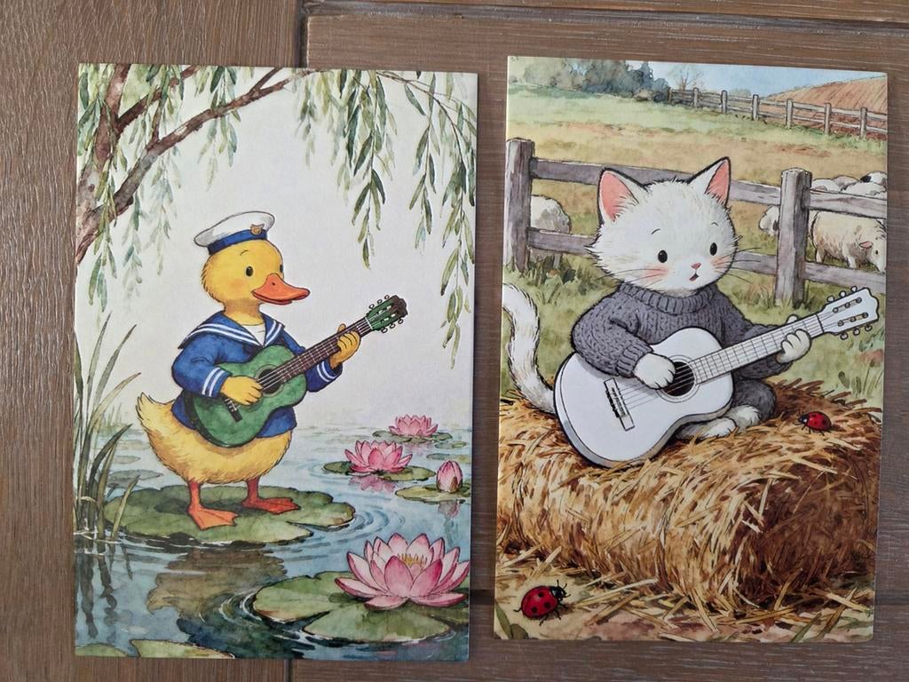 DIEREN GITAAR MUZIEK 10, Ophalen, 1960 tot 1980, Wild dier