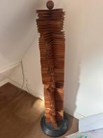 Draaibaar houten CD-rek, Huis en Inrichting, Woonaccessoires | Cd- en Dvd-rekken, Ophalen, 150 discs of meer, Zo goed als nieuw