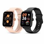 Smartwatch 4 Kleuren met belfunctie & 100+ sportmodi - Nieuw, Verzenden, Hartslag, Zwart, Nieuw