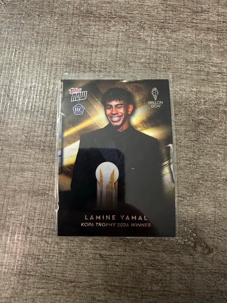Topps Lamine Yamal Kopa Trophy 2024, Ophalen of Verzenden, Nieuw, Buitenlandse clubs, Spelerskaart